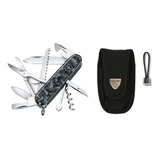 Navaja Victorinox Huntsman Multiherramienta 15usos Funda C