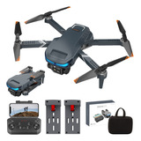 Mini Drone Hancelant Xt9 Con Dual Cámara 4k Gris Oscuro 2.4ghz 2 Baterías