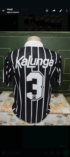 Camisa Do Corinthians Finta Kalunga Retrô 1993 / 1994