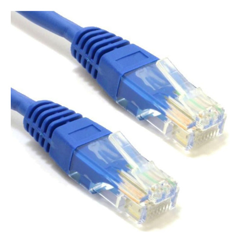 Cable Patch Utp Cat6 2 Mts. Azul