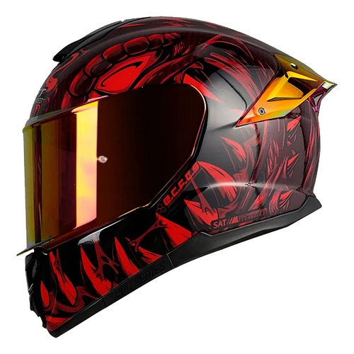 Casco Integral Shaft Pro 620 Carbono Lizzard