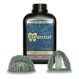 Resina 3d Dental Modelos - Odor Mentolado - Cinza 1kg