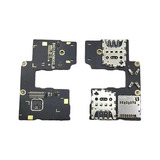 Flex Leitor Chip Slot Conector Sd Sim Compatível Com Moto G3