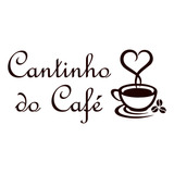 Adesivo Decorativo Parede Cantinho Do Café