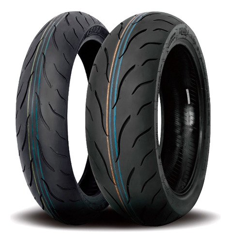 Llantas Kenda 150/60r-17 + 110/70r-17 Km1 Radial Tubeless