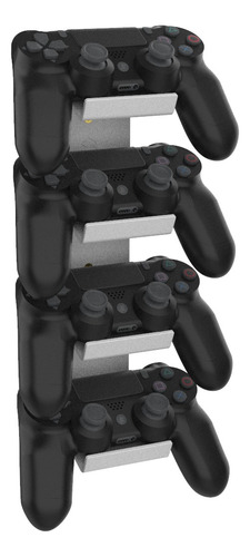 Suporte De Parede Compatível Com 4 Controles De Xbox Ps4 Ps3 Cor Branco