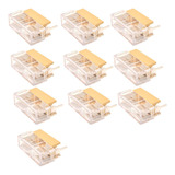 10x Pcb Soporte De Fusibles Con Cubierta De Sobrecarga 250v