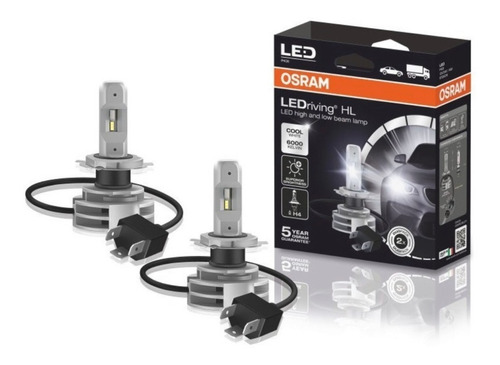 Kit Led H4 H7 H8-11-16 Hb4 H10 Osram Premium 12/24v Italiana