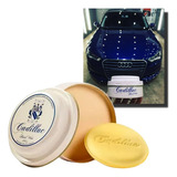 Cera Cadillac Hard Wax 300g Carnauba + Aplicador De Espuma