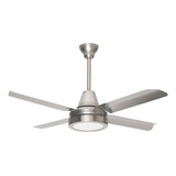 Ventilador De Techo Severbon Vta420pp Luz Led Acero Inox