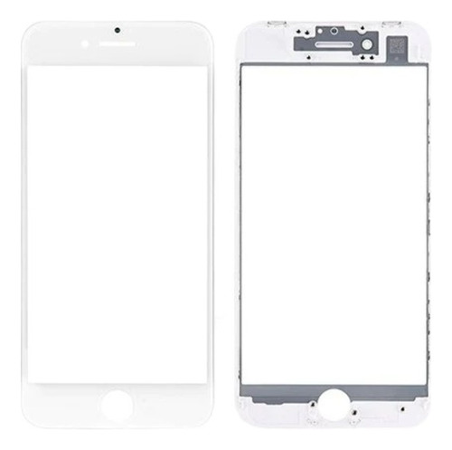 Tela Vidro Frontal iPhone 8 Plus (vidro + Oca + Aro)