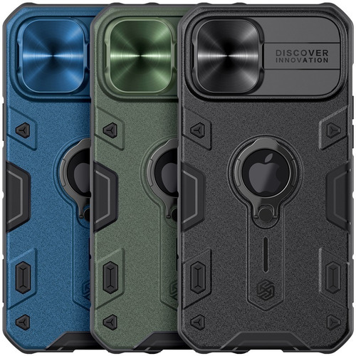 Carcasa Para iPhone 12/ 12 Pro Nillkin  Camshield Armor Case