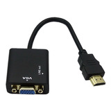 Cable Convertidor Adaptador Hdmi A Vga Full Hd Nuevo