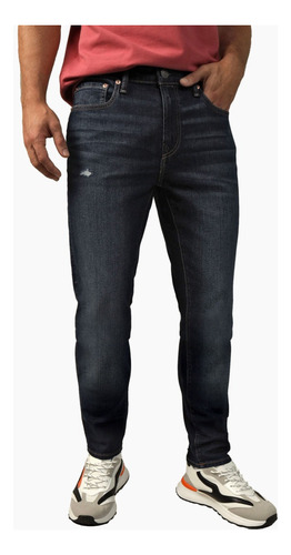 Jeans Athletic Skinny Destroy Airflex+ American Eagle Blue