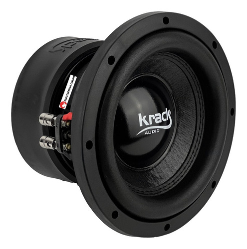 Subwoofer 8  600watts Krack Audio Doble Bobina Tipo Sundown 