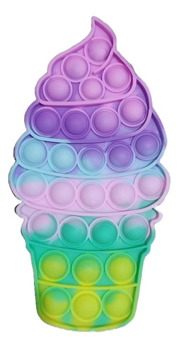 Pop It Popit Popits Multicolor Pastel Silicona Importado