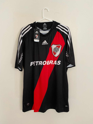 Camiseta River Suplente Negra 2009