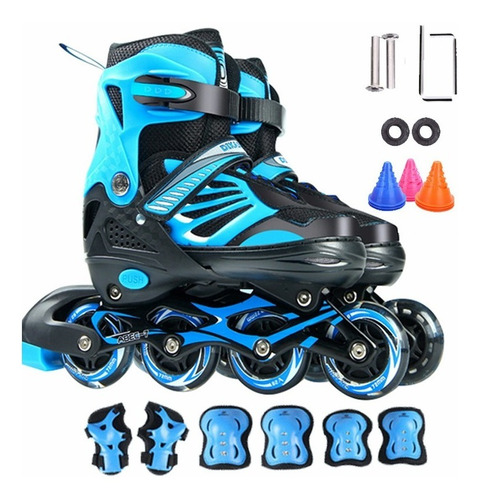 Un Par De Protectores De Cordones De Patines En Línea Median