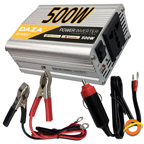 Inversor Conversor Inverter Daza 12v A 220v Para Auto 500w