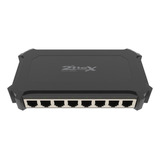 Switch 8 Portas Poe Reverso Gigabit Plus 2f-n8gprplus 2flex