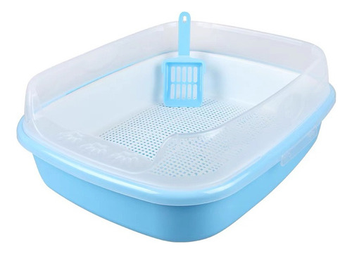 Caja Arenero Para Gatos Baño Sanitario Con Rejilla + Palita