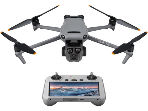 Drone Dji Mavic 3 Pro (dji Rc) Color Gris Oscuro 4k