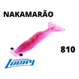  Isca Artificial Nelson Nakamura Nakamarão 9cm Lucky (kit5) Cor Cor 810 - Vermelho Dourado