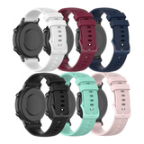 Paquete De 6 Bandas Compatibles Con Agptek Smart Watch Band 