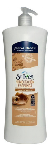 St Ives Crema Corporal Humectación Profunda 1lt