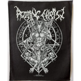 Back Patch Para Costas Rotting Christ Black Metal Oficial