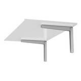 Mesa Dobrável De Parede Branca 60x35