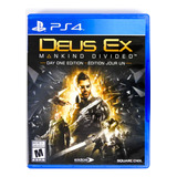 Deus Ex Mankind Divided Day One Edition Ps4 Fisico Original