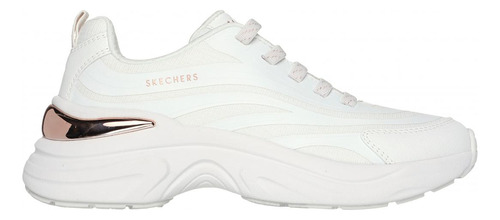 Zapatilla Mujer Hazel Step N Flow Blanco Skechers