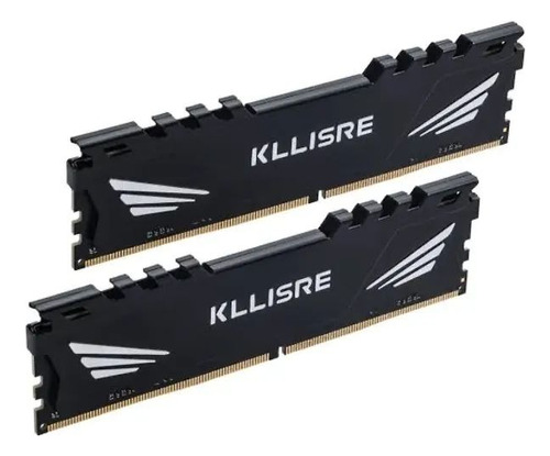 Memória Ram Gamer Ddr4 Kllisre 16gb (2x8)3200mhz. Dissipador