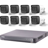 Kit Camaras Seguridad Hikvision Con Audio !!!! 1080p 2mp M3k