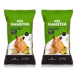 Alimento Mezcla Para Hamster Jerbo Topo Ruso X 750 G X 2 Uni