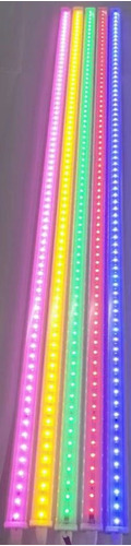 20 Lampara Tubo T8 Led 18w 1.20m Plastico Color A Elegir