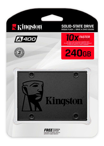 Disco Sólido Ssd Interno Kingston 240gb | Lifemax