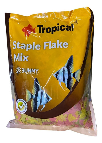 Alimento Para Peces Hojuelas Staple Flake Mix 500g Premium