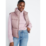 Parka Mujer Old Navy Sin Mangas Rosado