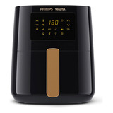 Fritadeira Elétrica Airfryer High Connect Gold Philips Cor Preto