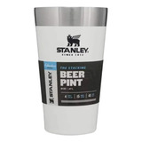 Copo Térmico Para Cerveja Stanley 473ml Personalizado Nome Cor Branco Laser