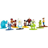 Disney Pixar 10 Nano Figuras Metalfigs Mickey Minnie Buzz