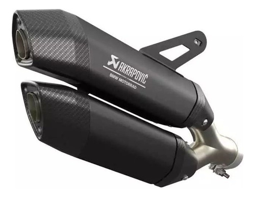 Escape Akrapovic Color Negro Para Moto Bmw R1300 Gs 2024