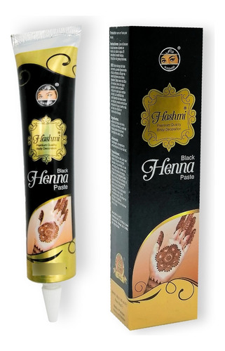 Henna Natural Para Tatuajes Temporales Hashmi 1 Tubito | Meses sin interés