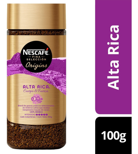 Café Nescafé® Fina Selección Origins Alta Rica 100g