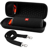 Estuche Para Jbl Flip 5 Hard Case Y Correa De Viaje Eva 