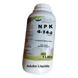 Adubo Liquido Foliar Solo Npk4 14 8 Completo Concentrado 1 L