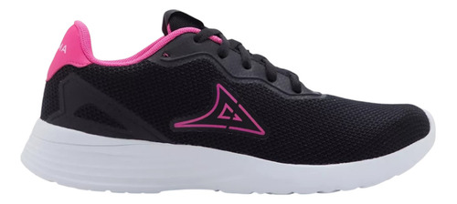 Tenis Running Mujer Pirma 8514 Full Speed Negro / Fiusha