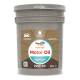 Total Motor Oil Genecelf 20w50 (aceite Motor) Balde 20l